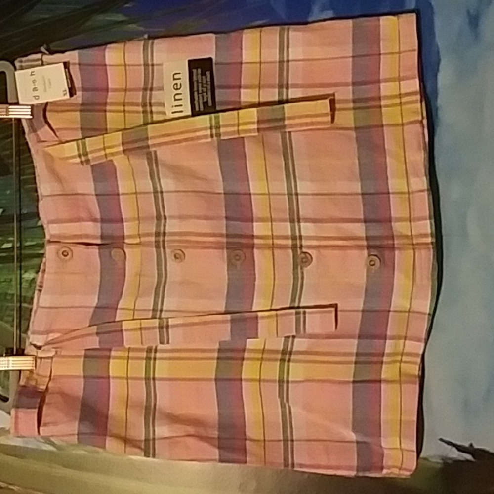 Dash linen skort